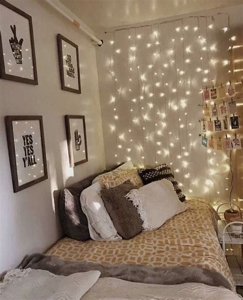 fairy lights in dorm